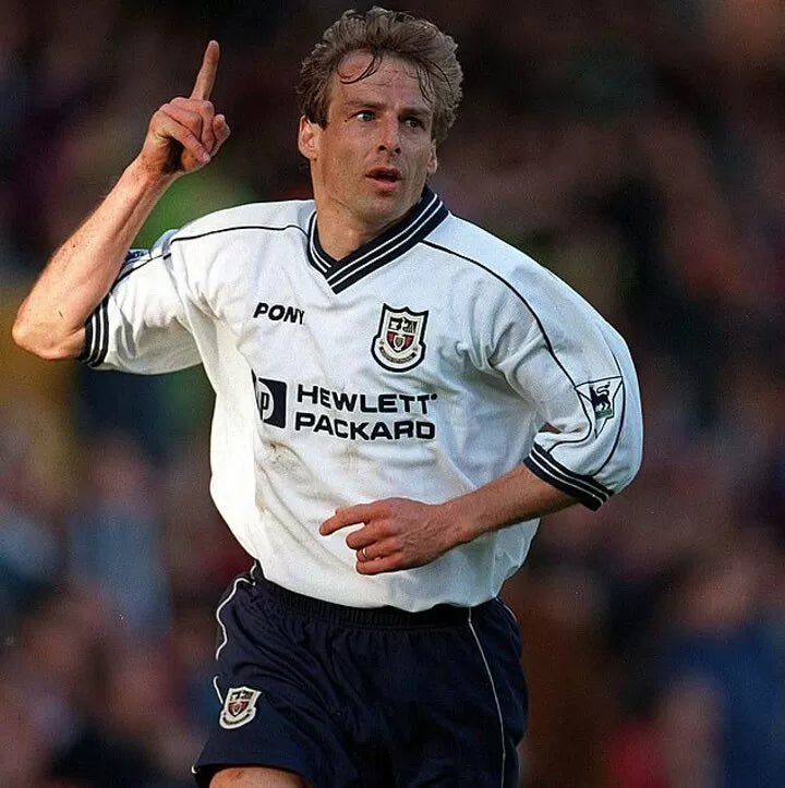 Tottenham 1997/98/99 home Klinsmann - XL
