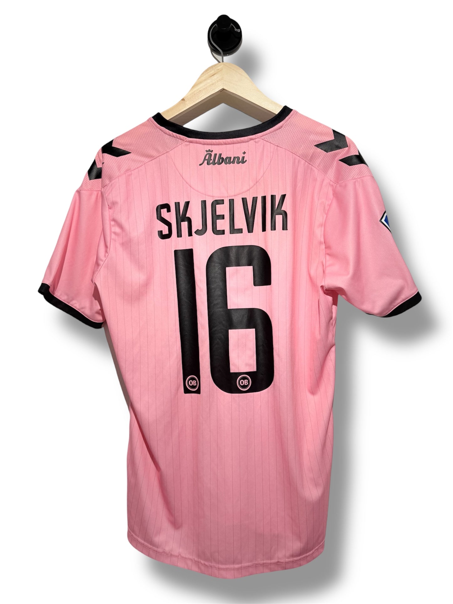 Odense Boldklub 2022/23 Udebane Matchworn Skjelvik - Str. L