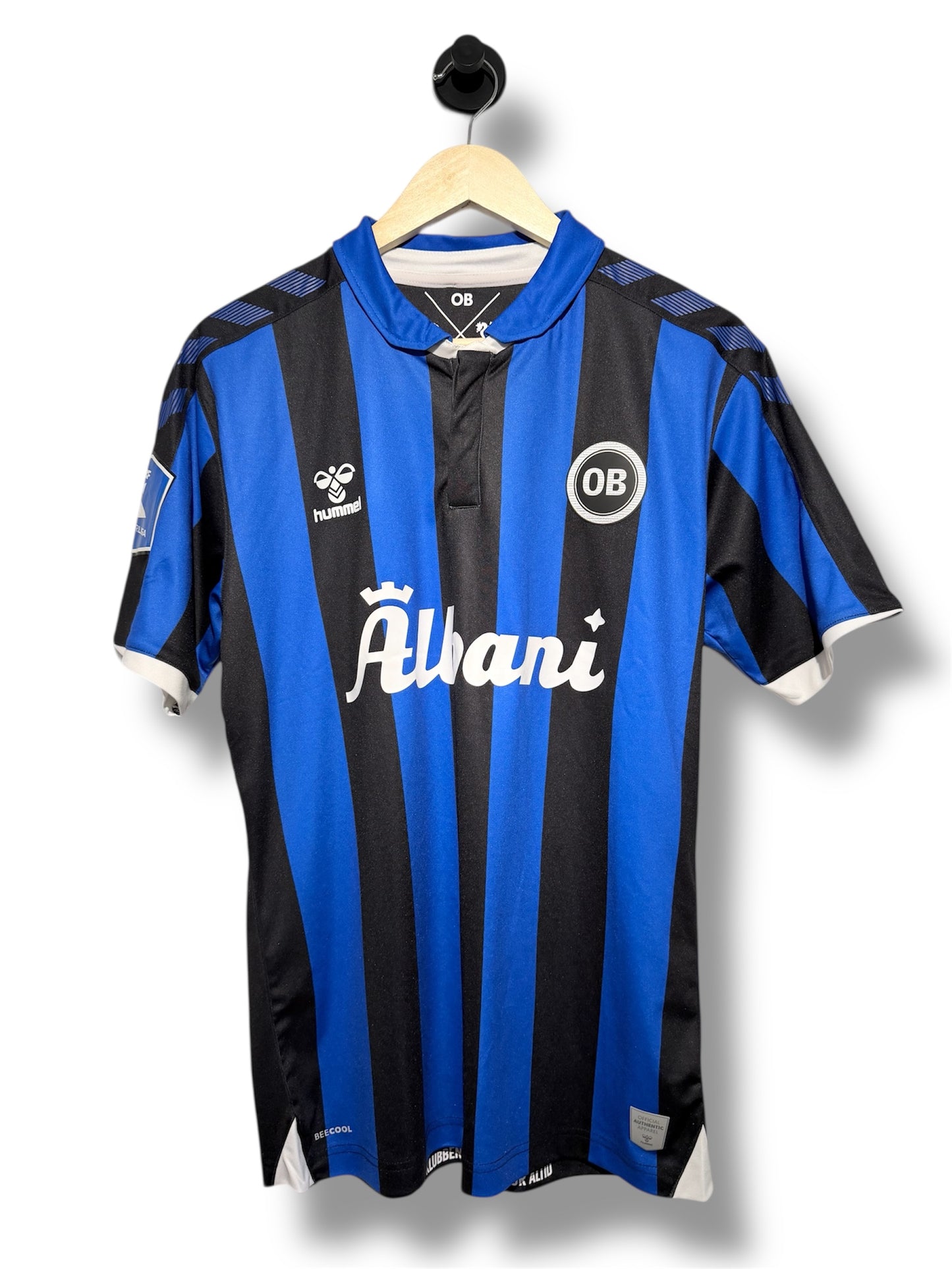 Odense Boldklub 2021/22 Udebane Matchworn Skjelvik - Str. L