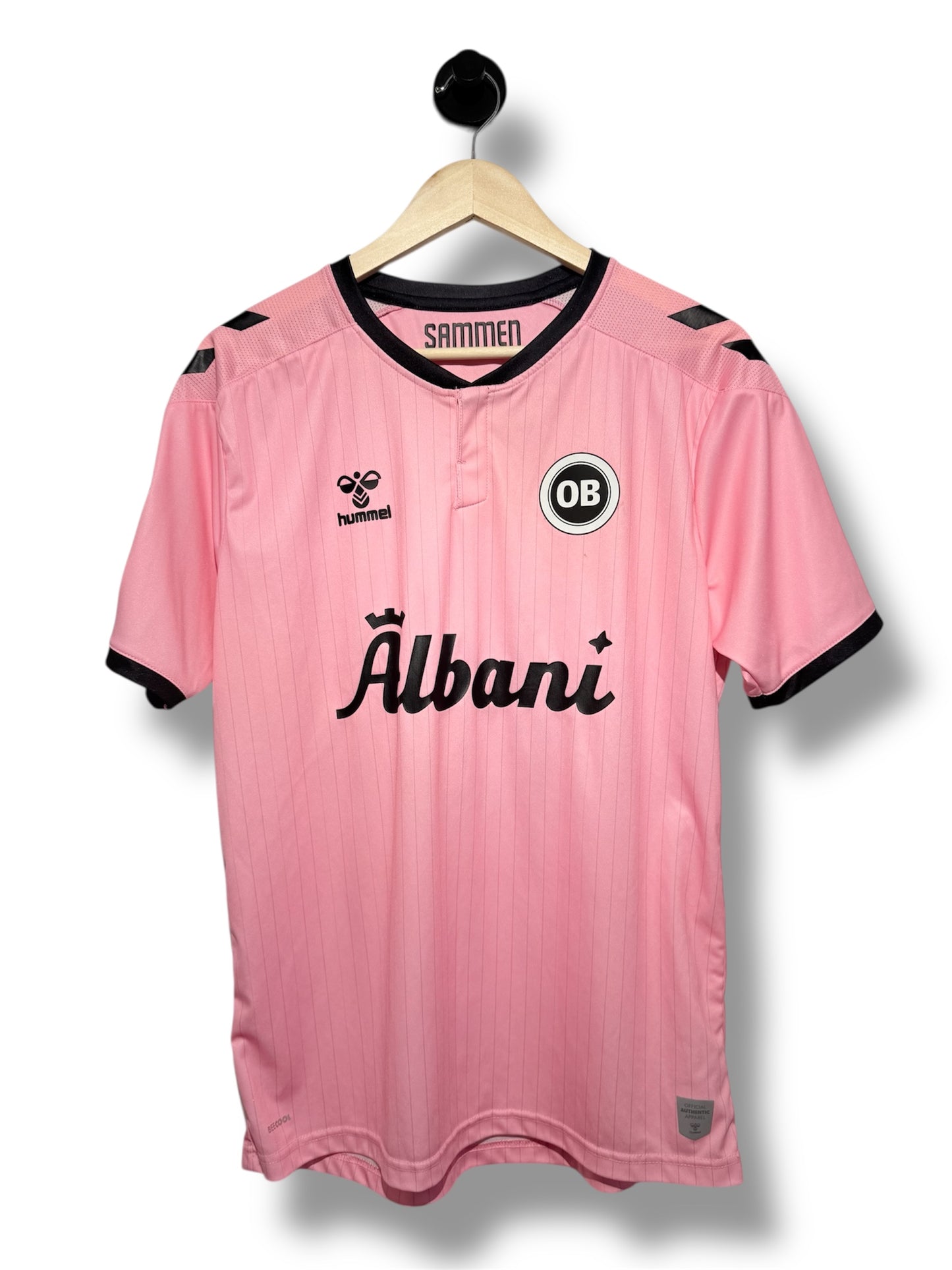 Odense Boldklub 2022/23 Udebane Matchworn Skjelvik - Str. L