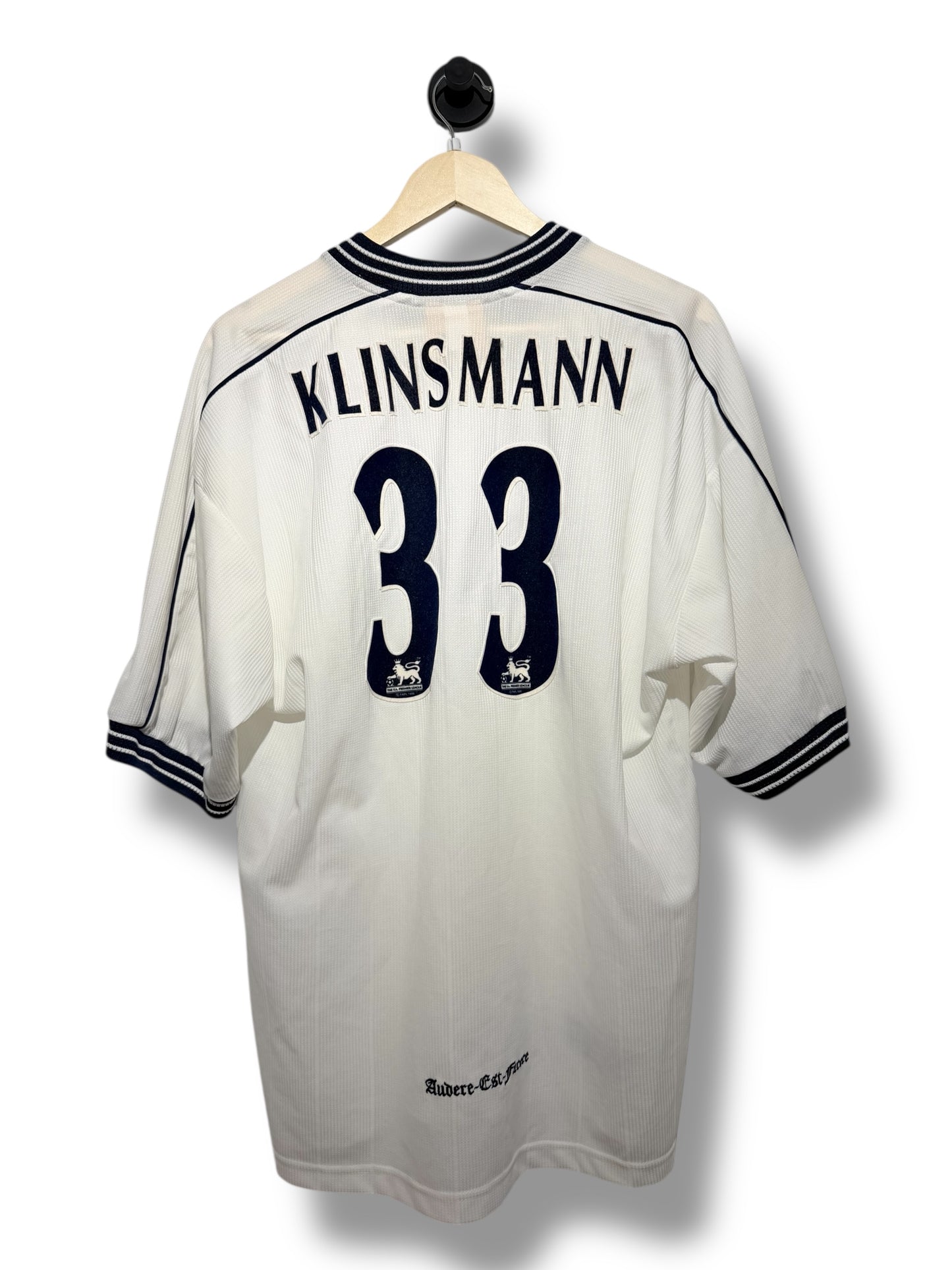 Tottenham 1997/98/99 home Klinsmann - XL