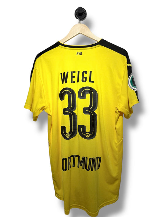 Borussia Dortmund 2016/17 Home DFB Cup Final Weigl - L