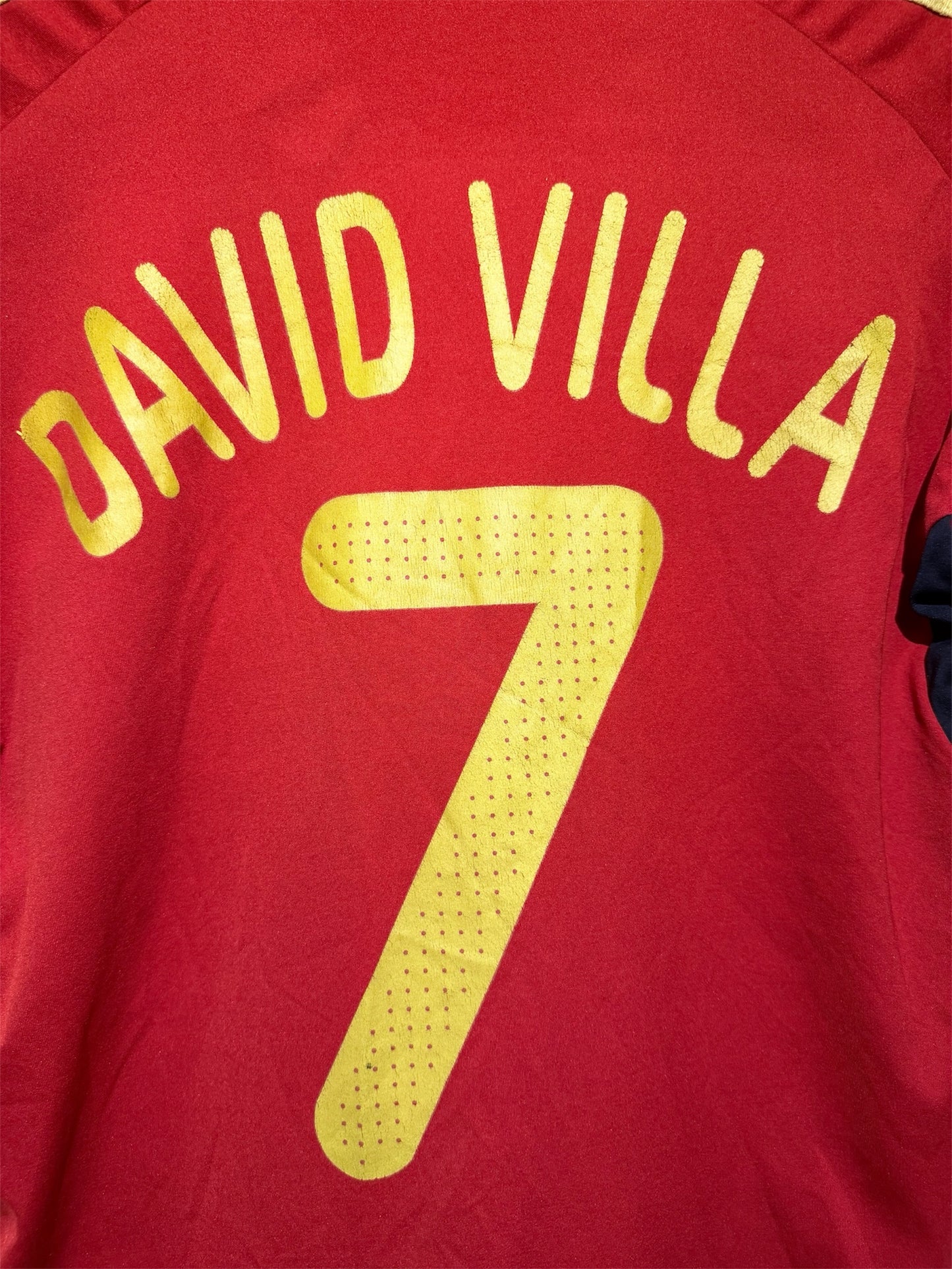 Spain 2009 home David Villa - XL