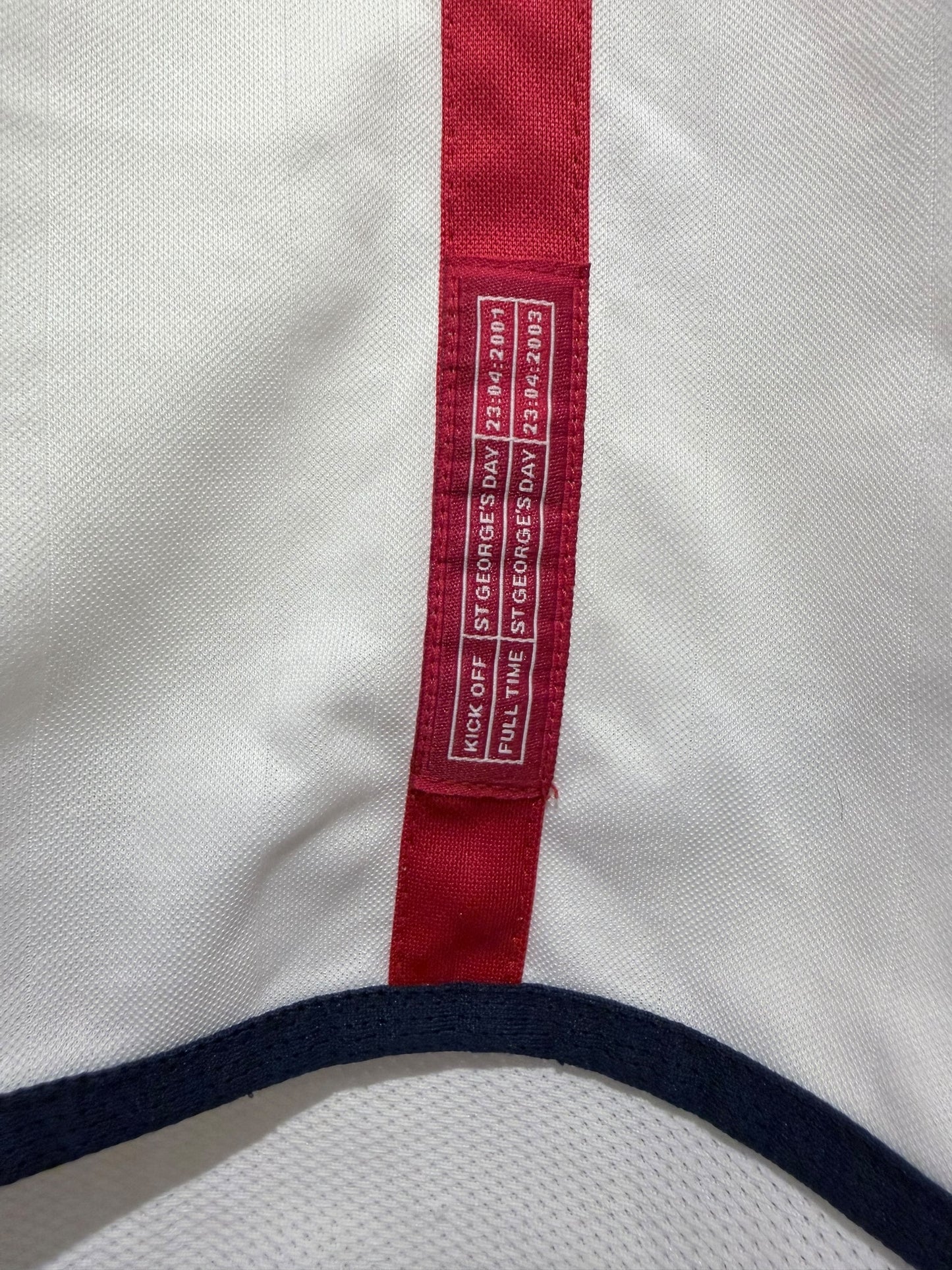 England 2002 home J. Cole - L