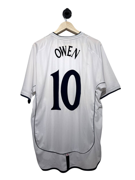 England 2002 home Owen - XL