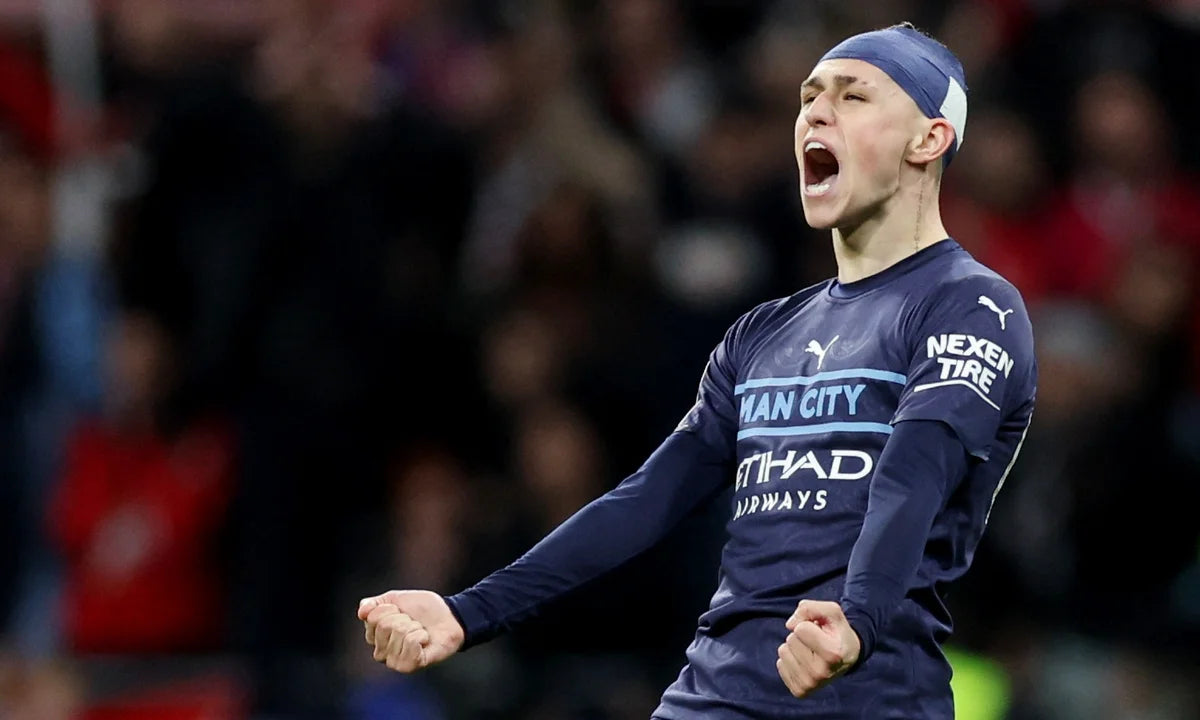 Manchester City 2021/22 3. Trøje Foden - M