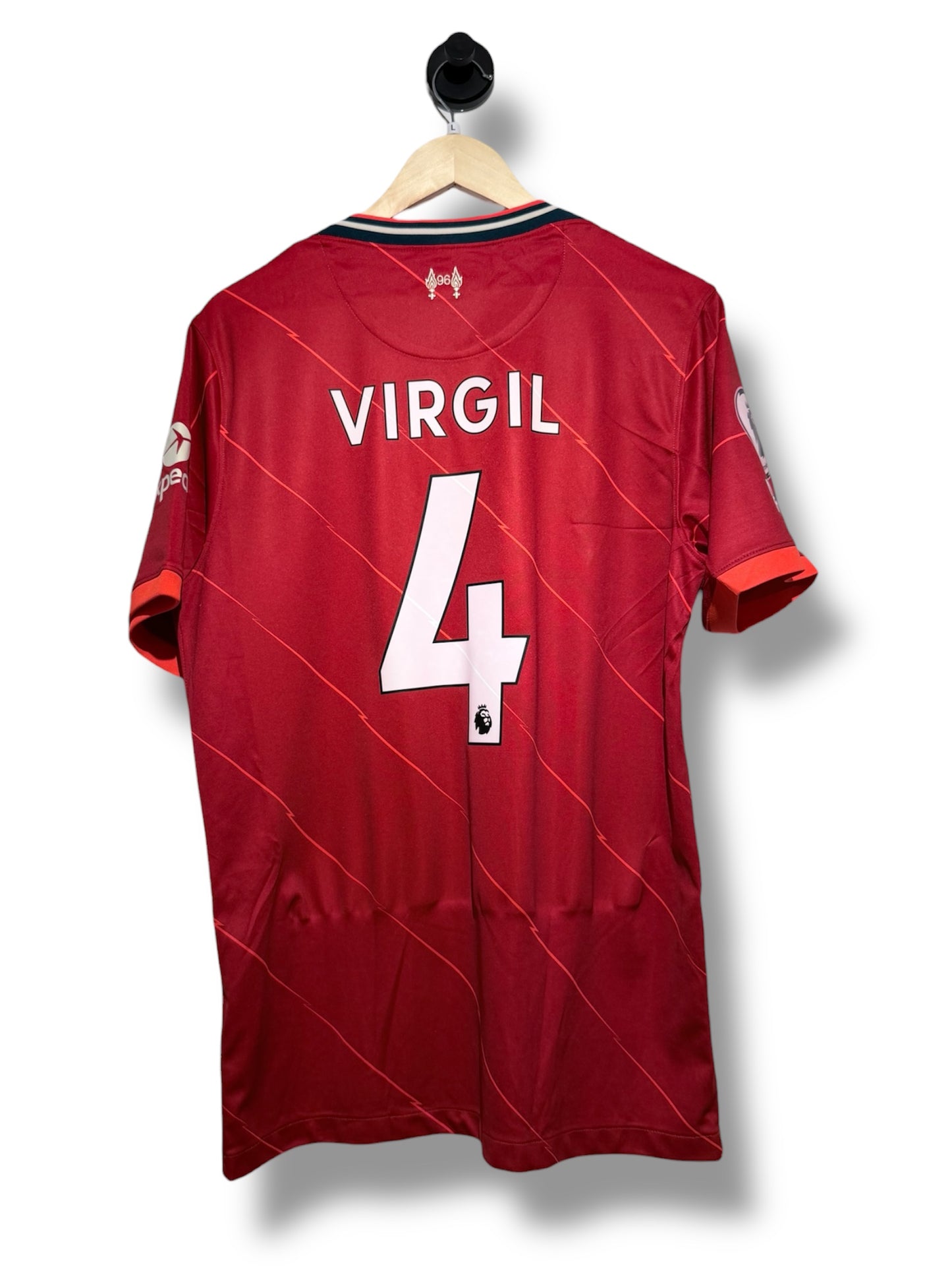 Liverpool 2021/22 Hjemme Van Dijk - L