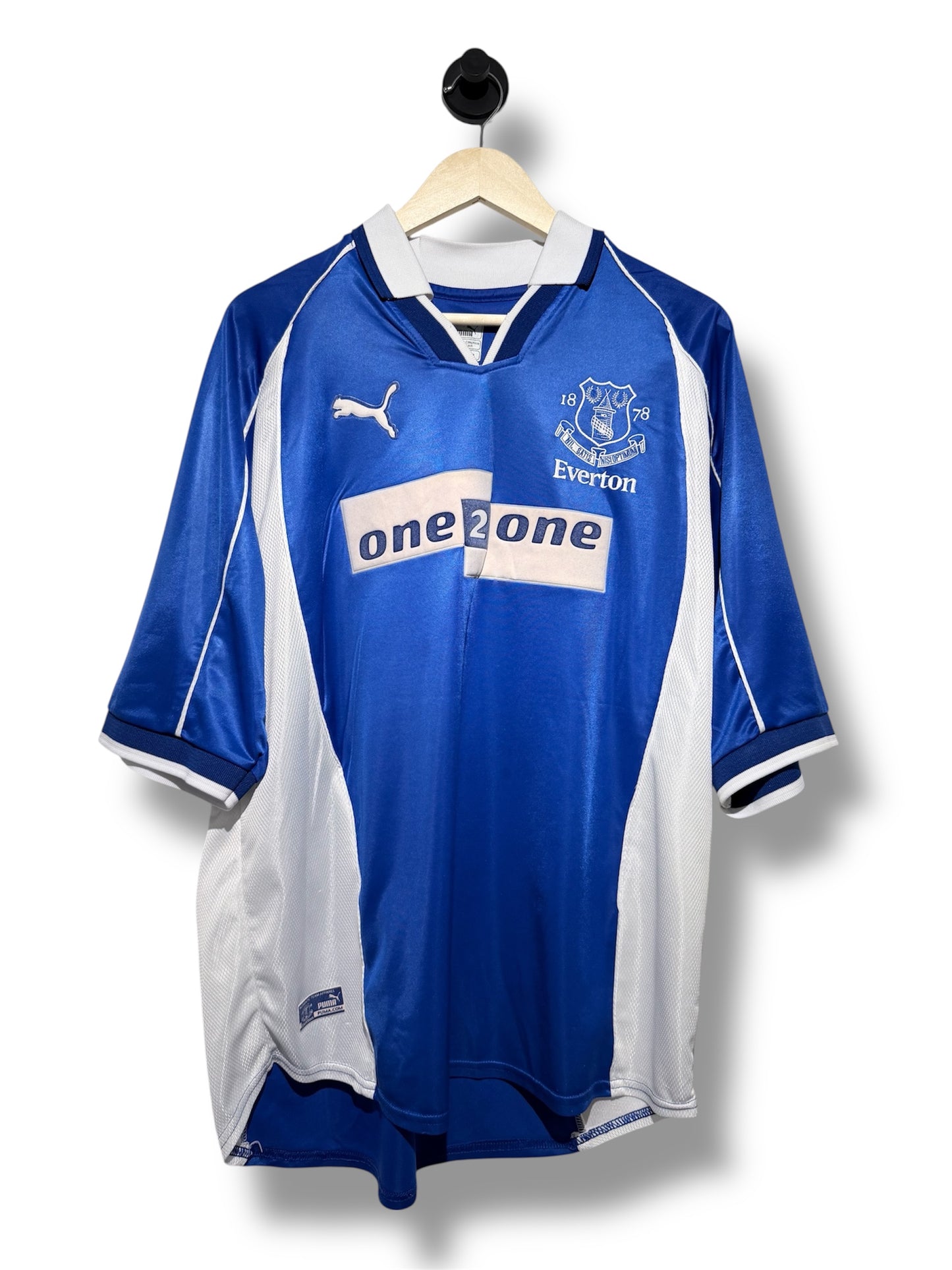 Everton 2000/02 Home Gravesen - XL