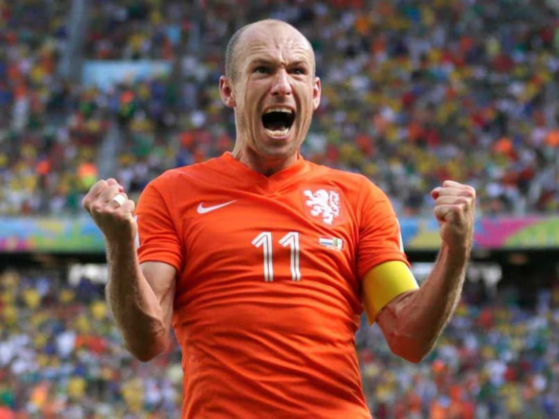 Holland 2014 VM Hjemme Robben - L